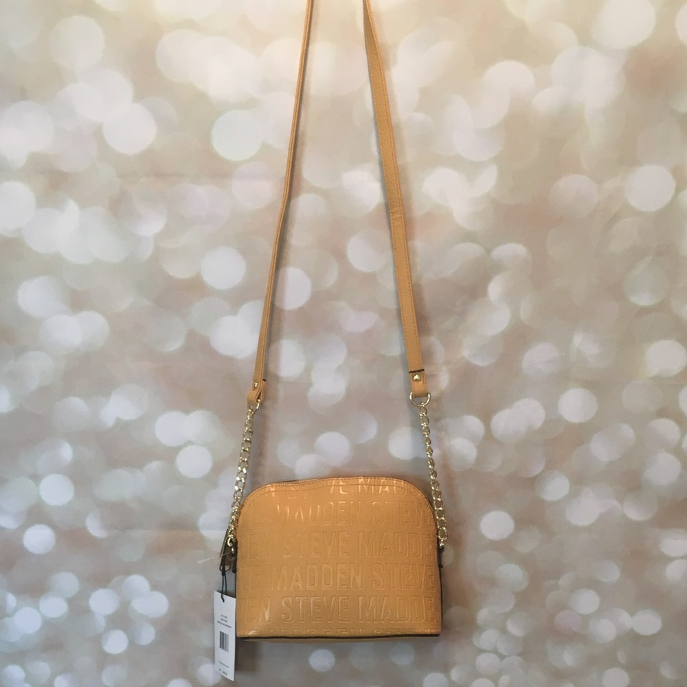 NWT STEVE MADDEN purse. Mustard Color. #27 - Picture 4 of 8